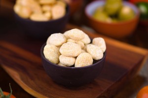 Migdały Marcona słodkie z miodem, pomarańczą i imbirem 500g    